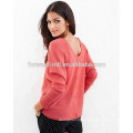 women summer batwing cashmere knitted sweater